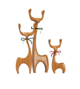 3d Wooden Decorates